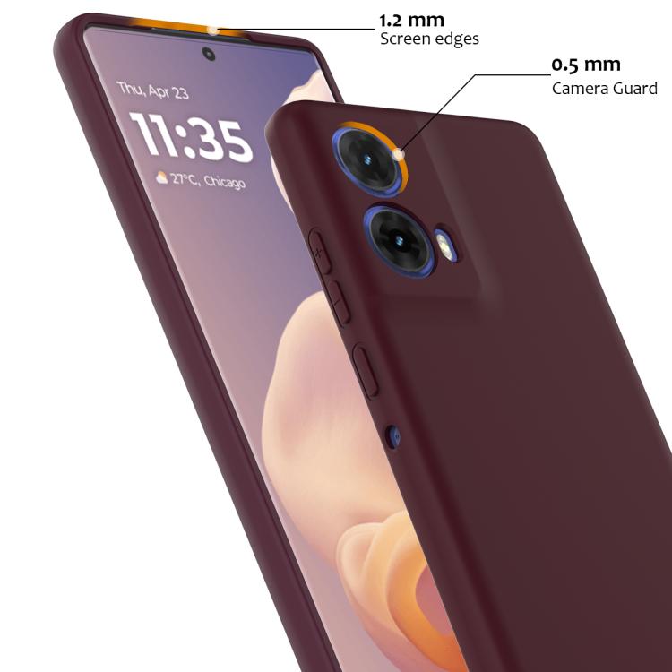 For Motorola Moto G24 Power Shockproof Silicone Magsafe Phone Case(Plum Color) - free shipping - PMC TechLife - Order now!