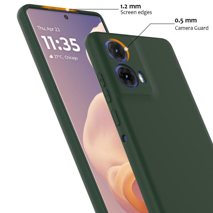 For Motorola Moto G24 Power Shockproof Silicone Magsafe Phone Case(Dark Green) - free shipping - PMC TechLife - Order now!