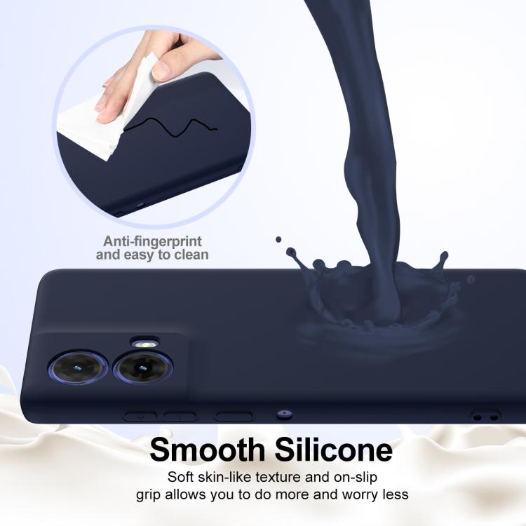 For Motorola Moto G34 / G45 5G Shockproof Silicone Magsafe Phone Case(Navy Blue) - free shipping - PMC TechLife - Order now!