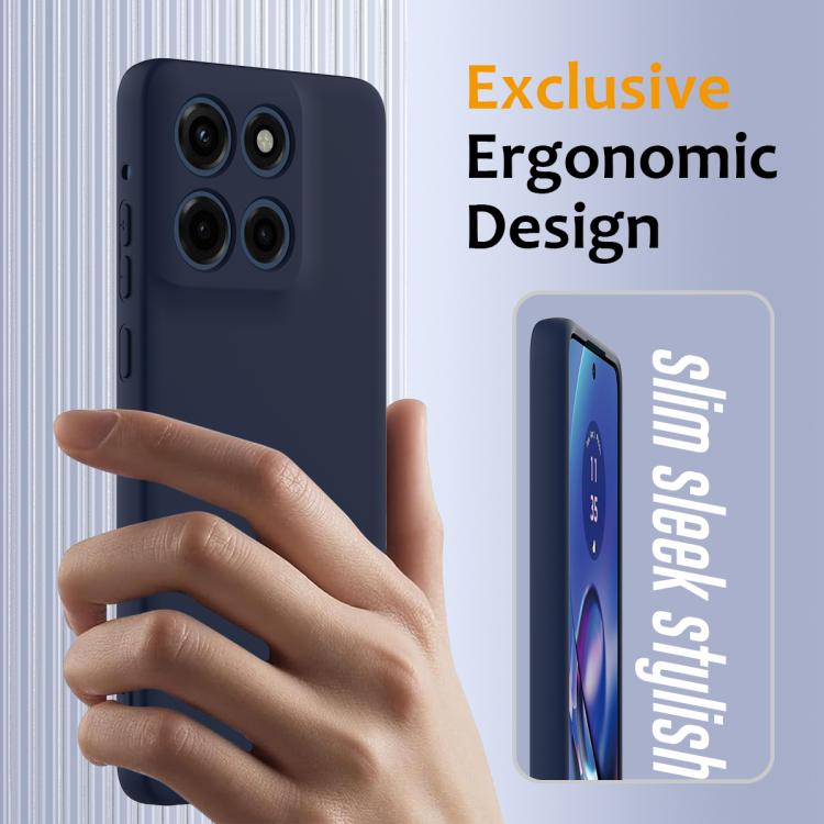 For Motorola Moto G Stylus 5G 2025 Shockproof Silicone Magsafe Phone Case(Navy Blue) - free shipping - PMC TechLife - Order now!