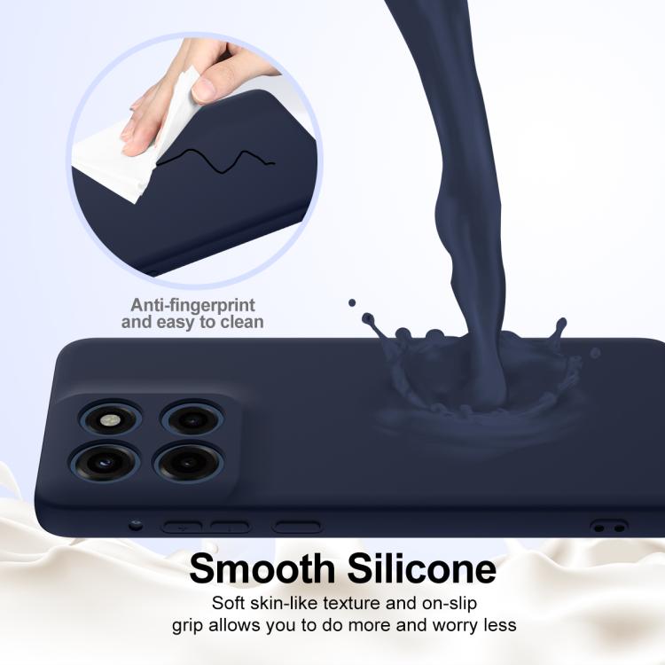 For Motorola Moto G Stylus 5G 2025 Shockproof Silicone Magsafe Phone Case(Navy Blue) - free shipping - PMC TechLife - Order now!
