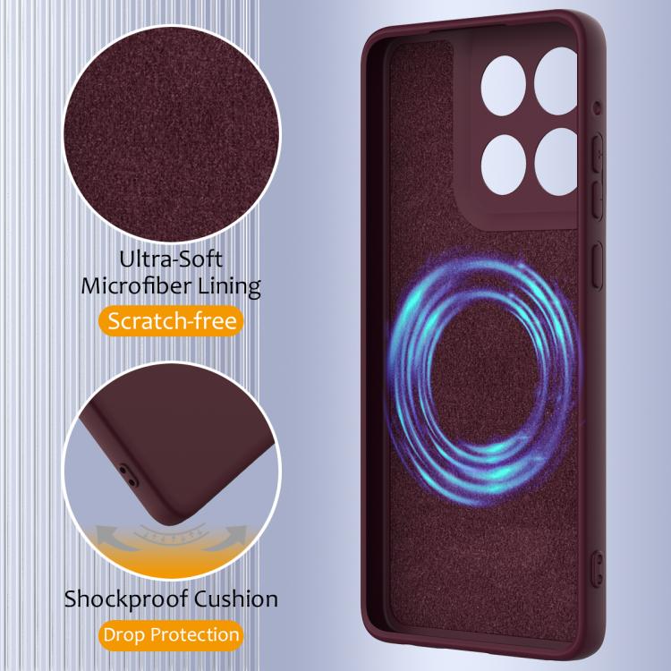 For Motorola Moto G Stylus 5G 2025 Shockproof Silicone Magsafe Phone Case(Plum Color) - free shipping - PMC TechLife - Order now!