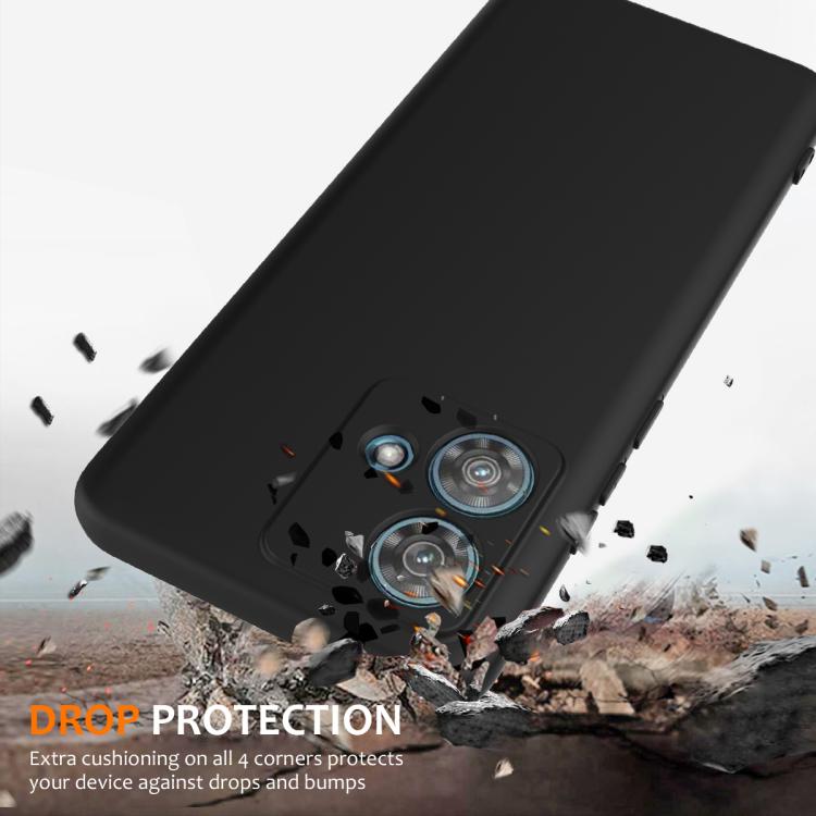 For Motorola Edge 40 Neo Shockproof Silicone Magsafe Phone Case(Black) - free shipping - PMC TechLife - Order now!