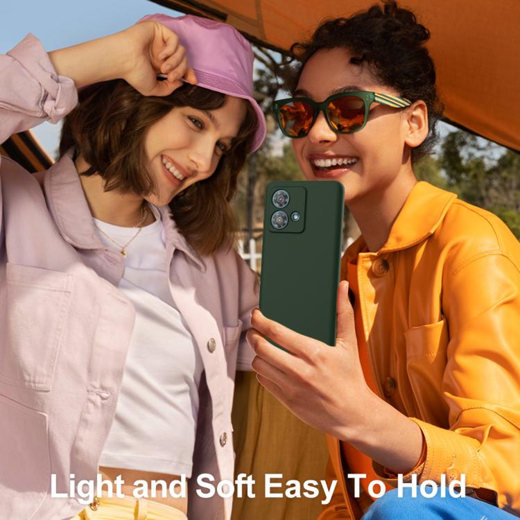 For Motorola Edge 40 Neo Shockproof Silicone Magsafe Phone Case(Dark Green) - free shipping - PMC TechLife - Order now!