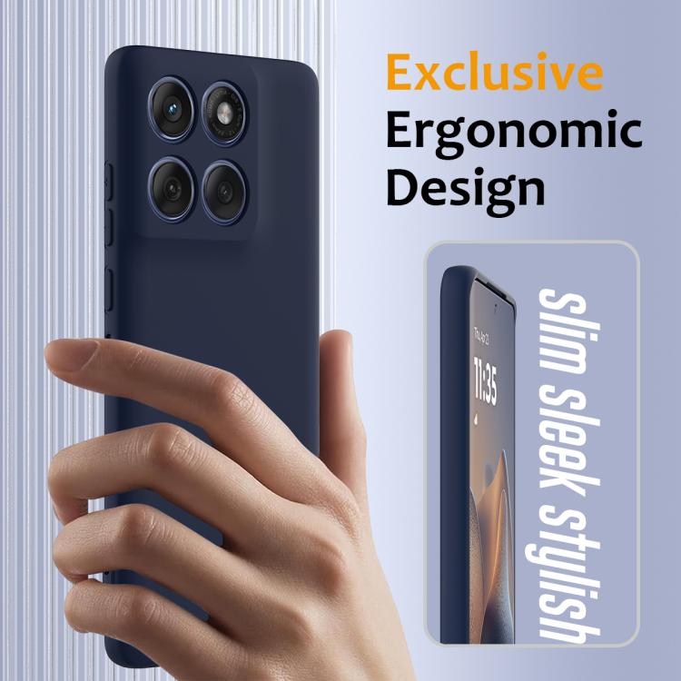 For Motorola Edge 60 / 60s / 60 Fusion Shockproof Silicone Magsafe Phone Case(Navy Blue) - free shipping - PMC TechLife - Order now!