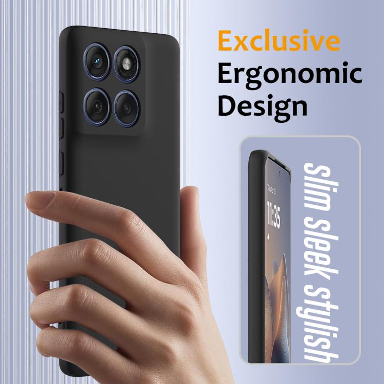 For Motorola Edge 60 / 60s / 60 Fusion Shockproof Silicone Magsafe Phone Case(Black) - free shipping - PMC TechLife - Order now!