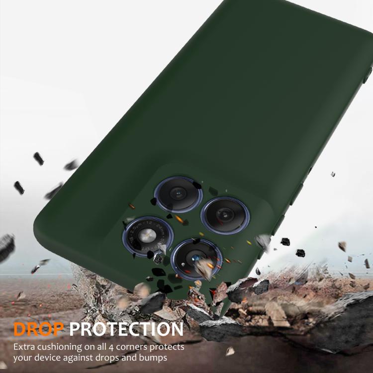 For Motorola Edge 60 / 60s / 60 Fusion Shockproof Silicone Magsafe Phone Case(Dark Green) - free shipping - PMC TechLife - Order now!