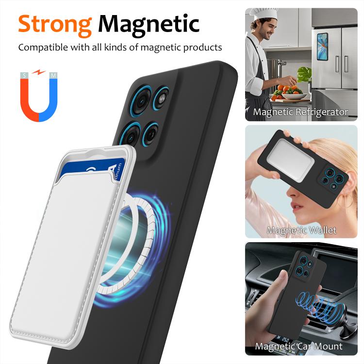 For Motorola Moto G 2025 5G Shockproof Silicone Magsafe Phone Case(Black) - free shipping - PMC TechLife - Order now!
