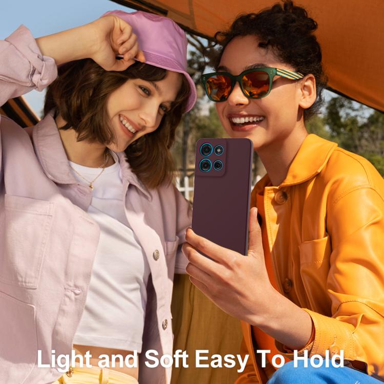 For Motorola Moto G 2025 5G Shockproof Silicone Magsafe Phone Case(Plum Color) - free shipping - PMC TechLife - Order now!
