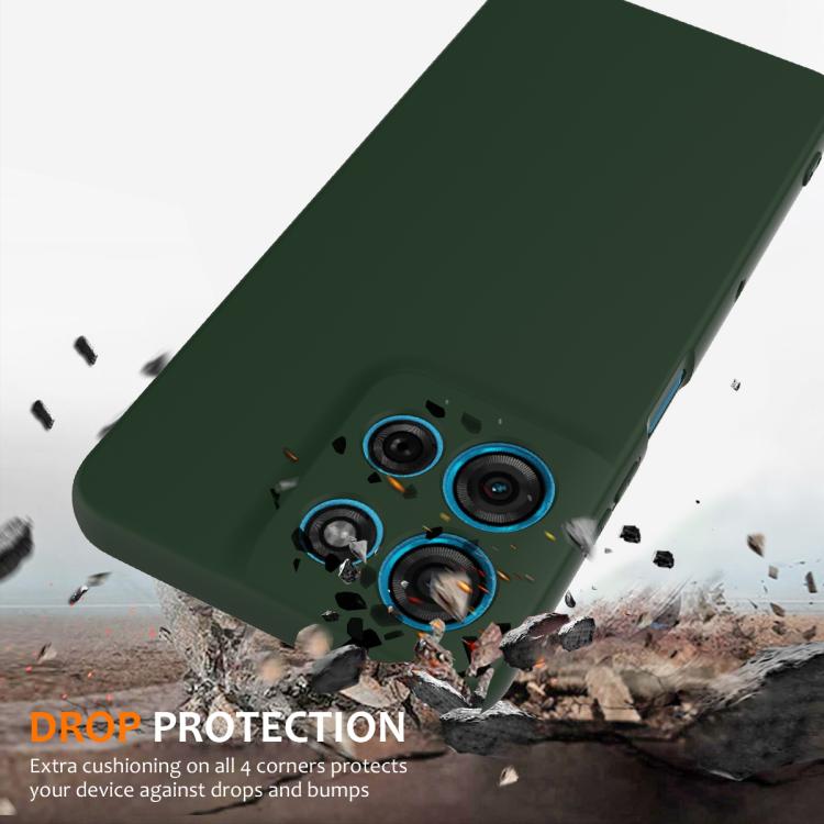 For Motorola Moto G 2025 5G Shockproof Silicone Magsafe Phone Case(Dark Green) - free shipping - PMC TechLife - Order now!