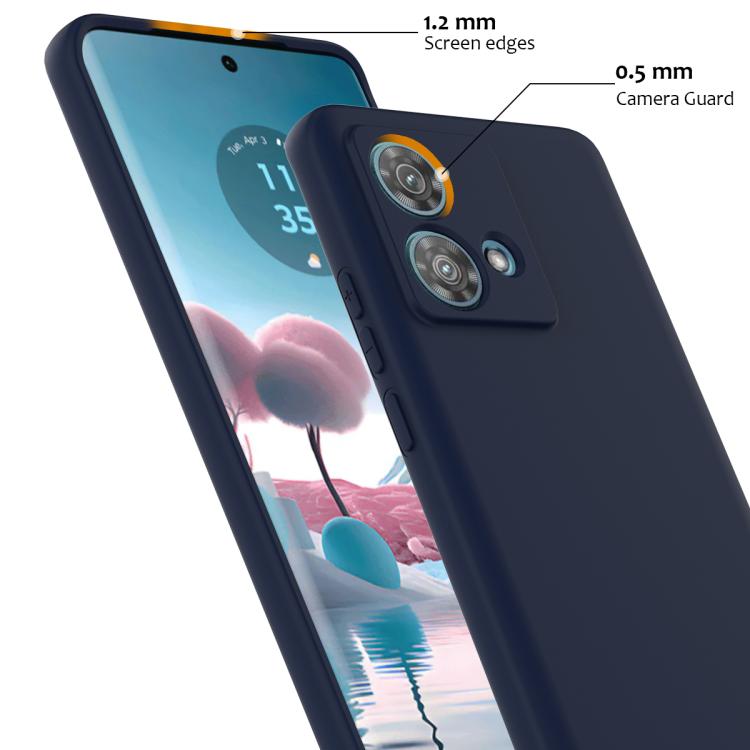 For Motorola Moto G84 Shockproof Silicone Magsafe Phone Case(Navy Blue) - free shipping - PMC TechLife - Order now!