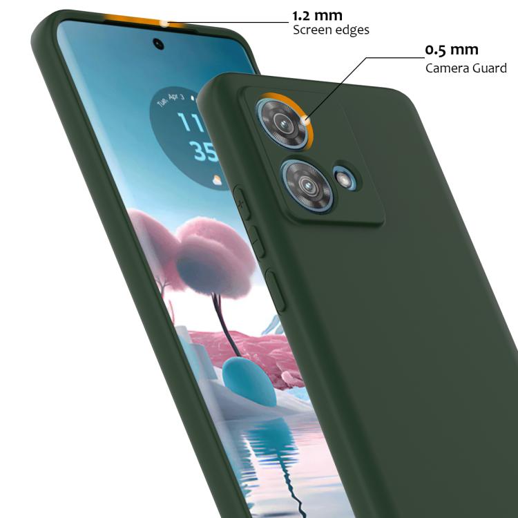 For Motorola Moto G84 Shockproof Silicone Magsafe Phone Case(Dark Green) - free shipping - PMC TechLife - Order now!