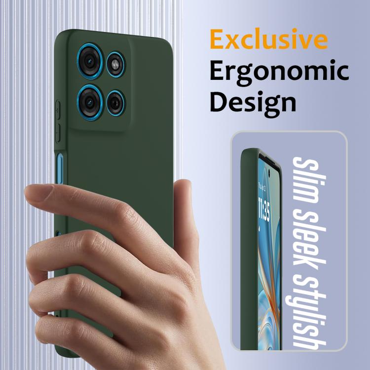 For Motorola Moto G56 5G Shockproof Silicone Magsafe Phone Case(Dark Green) - free shipping - PMC TechLife - Order now!
