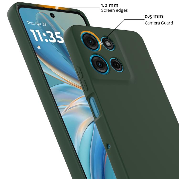 For Motorola Moto G86 5G Shockproof Silicone Magsafe Phone Case(Dark Green) - free shipping - PMC TechLife - Order now!