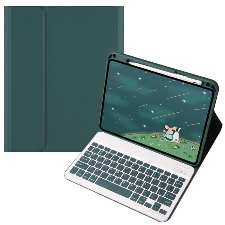 For OPPO Pad 3 / Pad 2 Candy Color Bluetooth Keyboard Leather Case, Square Keys(Green) - Others Keyboard by PMC TechLife | Online Shopping South Africa | PMC TechLife | Buy Now Pay Later Mobicred