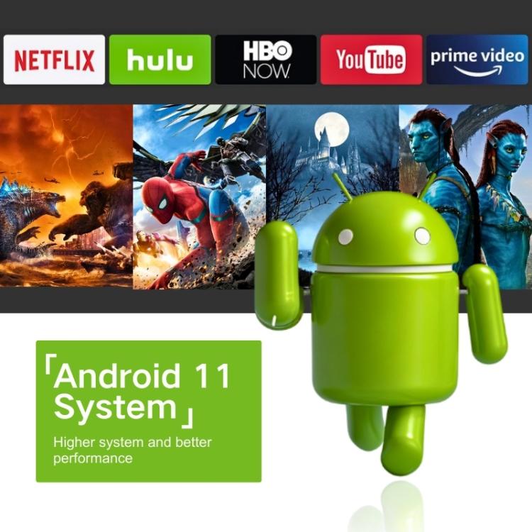 A10 Plus 1280 x 720P 200ANSI Amlogic H713 CPU Android 11.0 Smart Projector, US Plug(Metal Grey) - LED Projector by PMC TechLife | Online Shopping South Africa | PMC TechLife | Buy Now Pay Later Mobicred