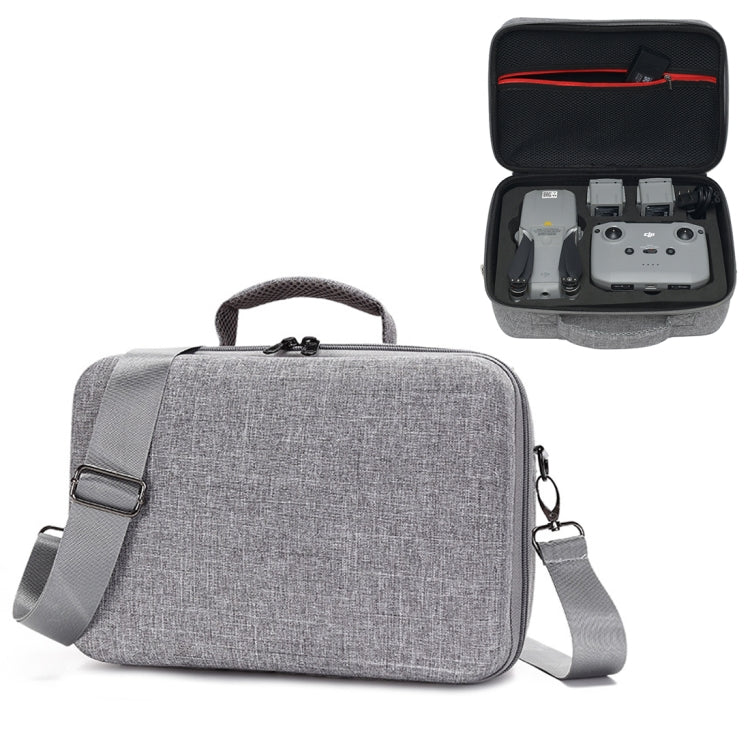 For DJI Mavic Air 2 Portable Nylon Shoulder Crossbody Storage Bag Protective Box(Grey) - Carry Cases & Bags by PMC TechLife | Online Shopping South Africa | PMC TechLife | Buy Now Pay Later Mobicred
