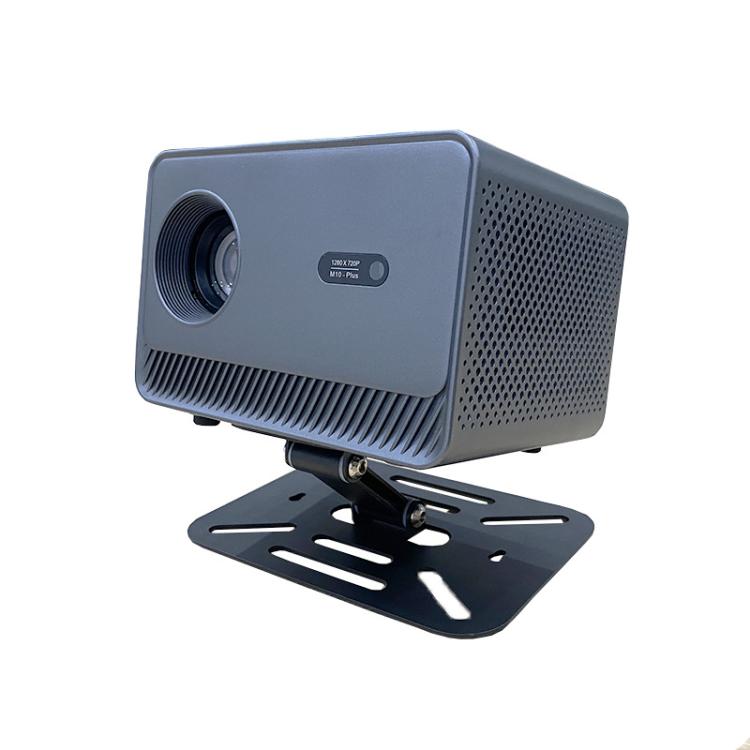 M10 Plus 1280 x 720P 200ANSI Amlogic H713 CPU Android 11 Smart Projector with Bracket, UK Plug(Metal Grey) - LED Projector by PMC TechLife | Online Shopping South Africa | PMC TechLife | Buy Now Pay Later Mobicred