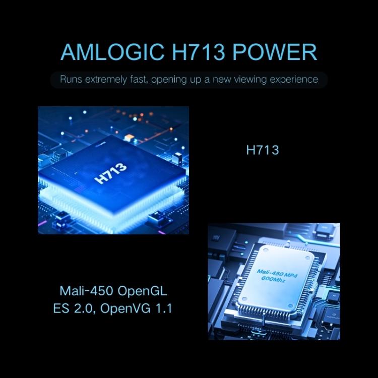 M10 Plus 1280 x 720P 200ANSI Amlogic H713 CPU Android 11 Smart Projector with Bracket, AU Plug(Metal Grey) - LED Projector by PMC TechLife | Online Shopping South Africa | PMC TechLife | Buy Now Pay Later Mobicred