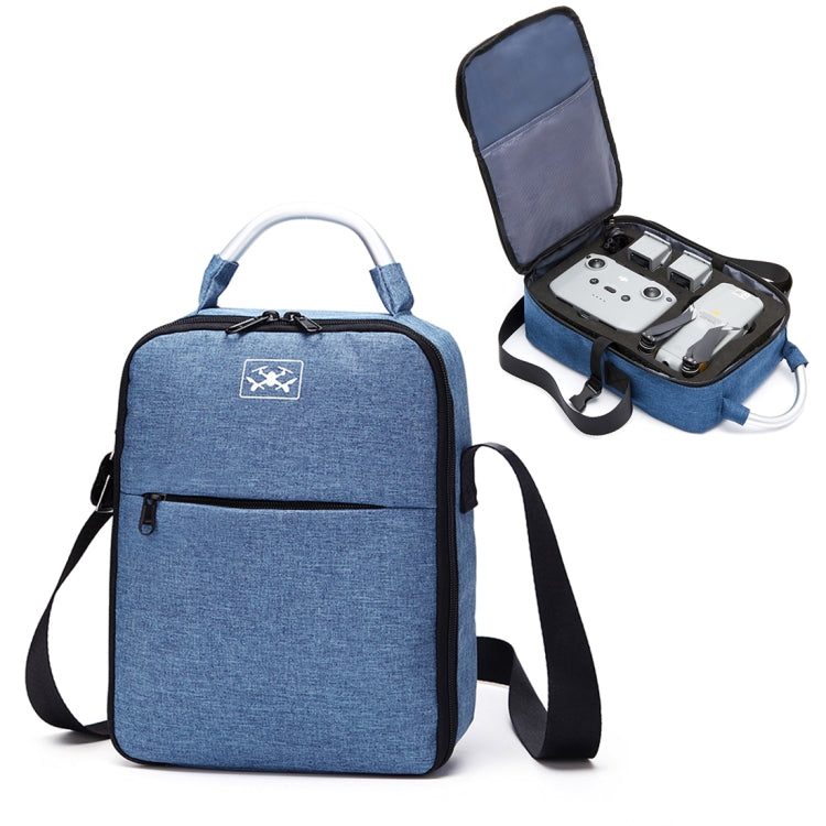 For DJI Mavic Air 2 Portable Oxford Cloth Shoulder Storage Bag Protective Box(Blue Black) - Carry Cases & Bags by PMC TechLife | Online Shopping South Africa | PMC TechLife | Buy Now Pay Later Mobicred