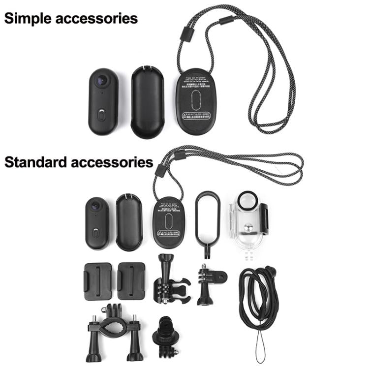 H88 1080P Thumb Sports Camera Mini WiFi Camera, Specification:Simple Version(White) - Video Cameras by PMC TechLife | Online Shopping South Africa | PMC TechLife | Buy Now Pay Later Mobicred