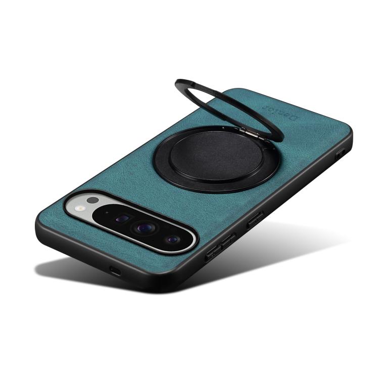 For Google Pixel 9 Pro XL Denior A14 Skin Feel Rotating Holder MagSafe Phone Case(Blue) - free shipping - PMC TechLife - Order now!