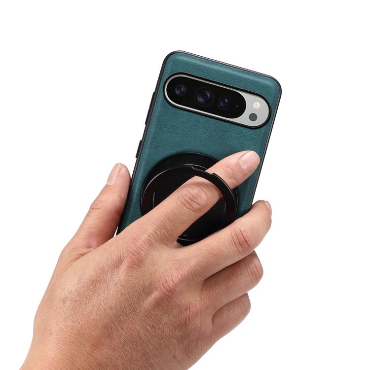 For Google Pixel 9 Pro XL Denior A14 Skin Feel Rotating Holder MagSafe Phone Case(Blue) - free shipping - PMC TechLife - Order now!