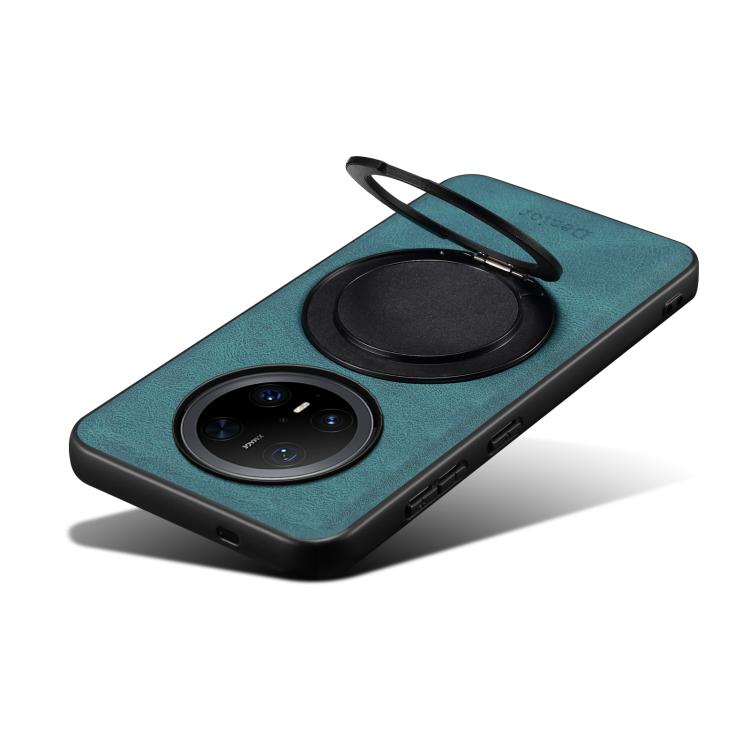 For Huawei Mate 70 Pro / 70 Pro+ Denior A14 Skin Feel Rotating Holder MagSafe Phone Case(Blue) - Huawei Cases by Denior | Online Shopping South Africa | PMC TechLife | Buy Now Pay Later Mobicred