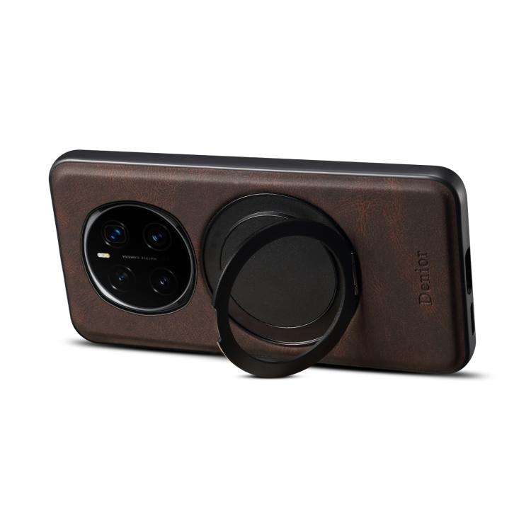 For Honor Magic7 Pro Denior A14 Skin Feel Rotating Holder MagSafe Phone Case(Brown) - free shipping - PMC TechLife - Order now!