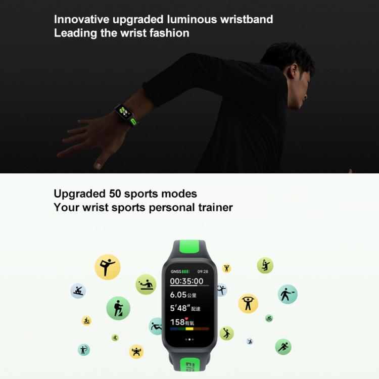 Xiaomi Redmi Band 3 Smart Band, 1.47 inch, Heart Rate / Blood Oxygen Health Monitoring(Black) - free shipping - PMC TechLife - Order now!