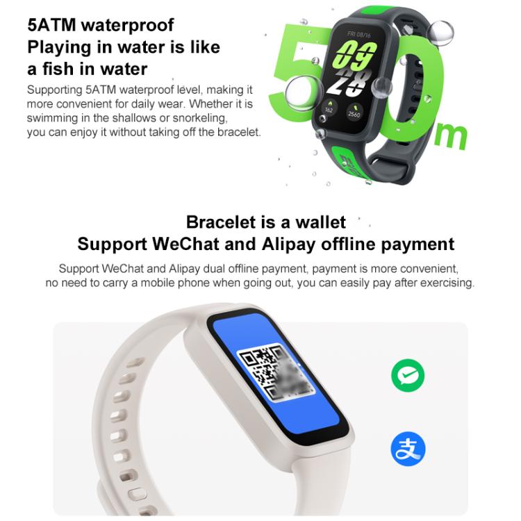 Xiaomi Redmi Band 3 Smart Band, 1.47 inch, Heart Rate / Blood Oxygen Health Monitoring(Black) - free shipping - PMC TechLife - Order now!