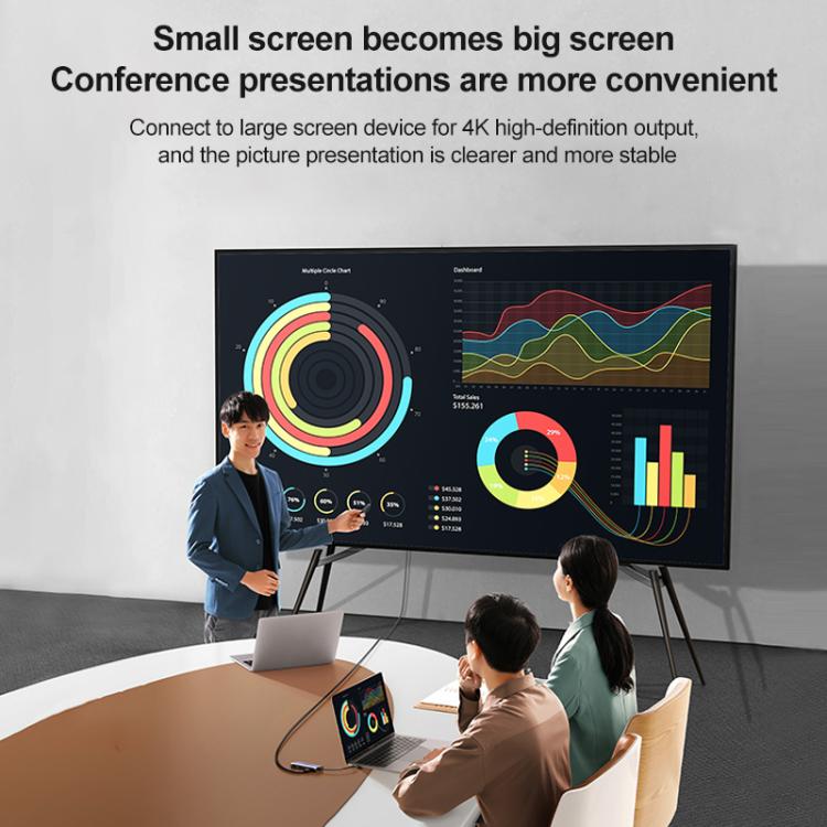 YCE V172 12 in 1 USB-C / Type-C HUB Adapter AI Docking Station(Grey) - USB HUB by PMC TechLife | Online Shopping South Africa | PMC TechLife | Buy Now Pay Later Mobicred