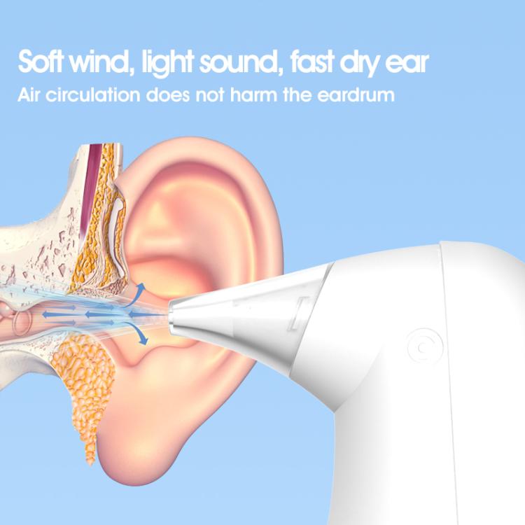 YJK148 Low Noise Electric Plasma Ear Blower(White) - free shipping - PMC TechLife - Order now!