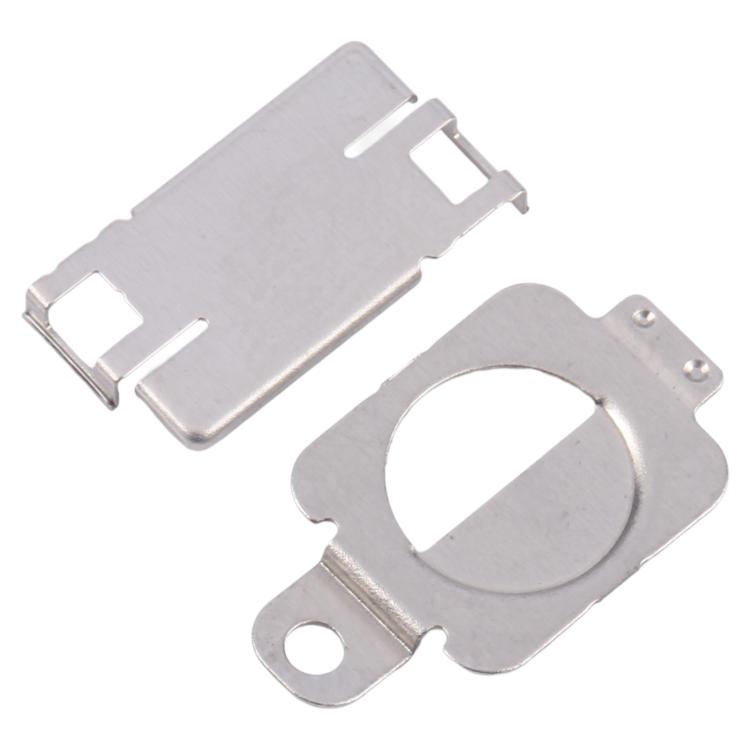 For iPhone 14 / 14 Plus 1 Pair Flashlight / Mic Iron Sheet Cover (On The Back Cover) - Others by PMc TechLife | Online Shopping South Africa | PMc TechLife | Buy Now Pay Later Mobicred