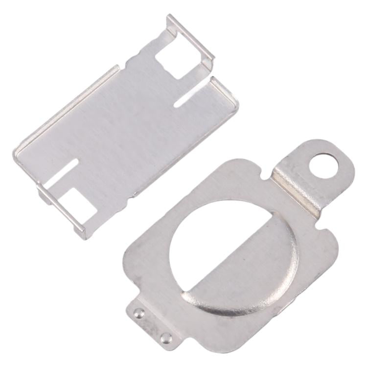 For iPhone 14 / 14 Plus 1 Pair Flashlight / Mic Iron Sheet Cover (On The Back Cover) - Others by PMc TechLife | Online Shopping South Africa | PMc TechLife | Buy Now Pay Later Mobicred