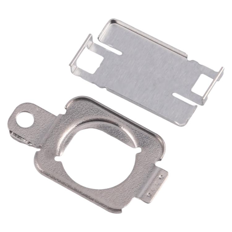 For iPhone 15 Plus 1 Pair Flashlight / Mic Iron Sheet Cover (On The Back Cover) - Others by PMc TechLife | Online Shopping South Africa | PMc TechLife | Buy Now Pay Later Mobicred