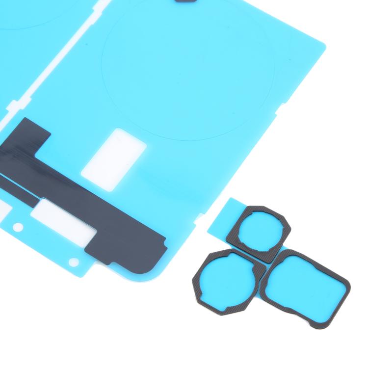 For iPhone 16 Pro 10pcs Back Cover Heat Sink Black Sticker with Back Camera Sponge Pads -  by PMC TechLife | Online Shopping South Africa | PMC TechLife | Buy Now Pay Later Mobicred