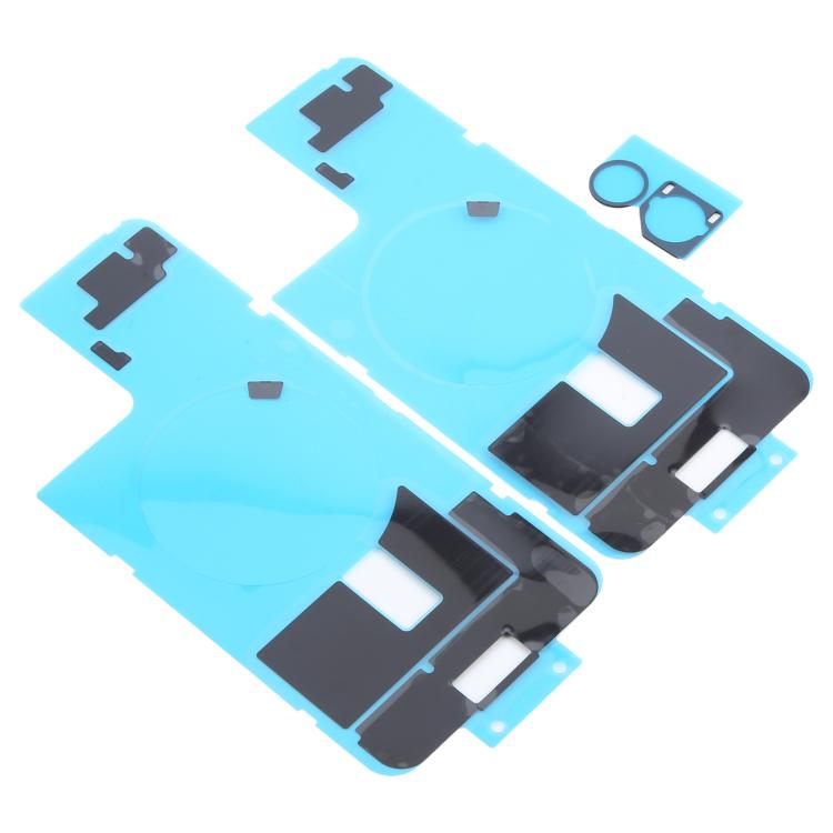 For iPhone 16 Plus 10pcs Back Cover Heat Sink Black Sticker with Back Camera Sponge Pads - Back Cover by PMC TechLife | Online Shopping South Africa | PMC TechLife | Buy Now Pay Later Mobicred