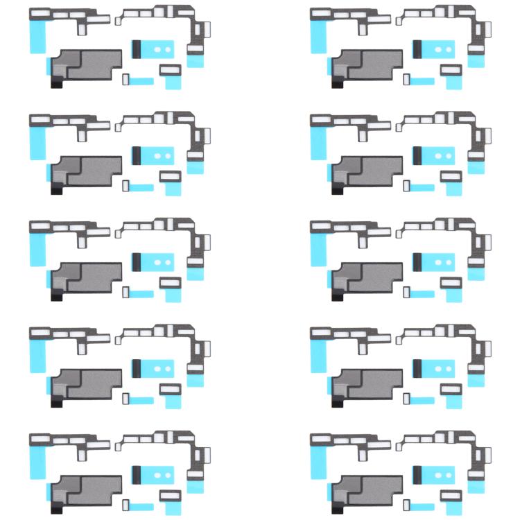 For iPhone 16 10sets Mainboard Heat Sink Sticker + FPC Sponge Foam Pads - Others by PMC TechLife | Online Shopping South Africa | PMC TechLife | Buy Now Pay Later Mobicred