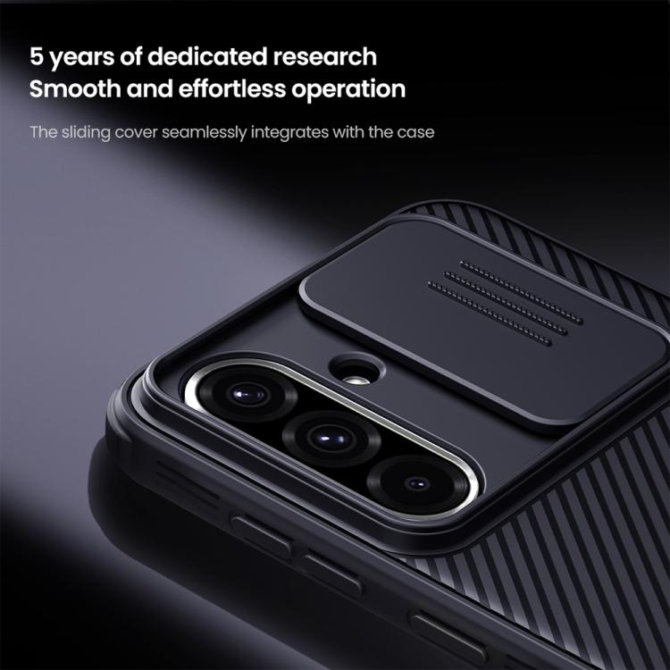 For Samsung Galaxy A36 5G NILLKIN Black Mirror Pro Series Camshield PC Phone Case(Green) - free shipping - PMc TechLife - Order now!