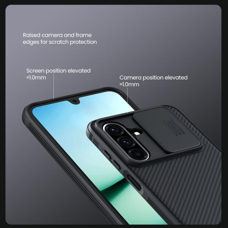 For Samsung Galaxy A26 5G NILLKIN Black Mirror Pro Series Camshield PC Phone Case(Green) - free shipping - PMc TechLife - Order now!
