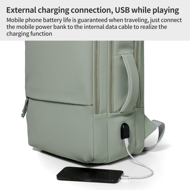 P960 Large Capacity Water Resistant Fashionable Backpack(Dark Grey) - Backpack by PMC TechLife | Online Shopping South Africa | PMC TechLife | Buy Now Pay Later Mobicred