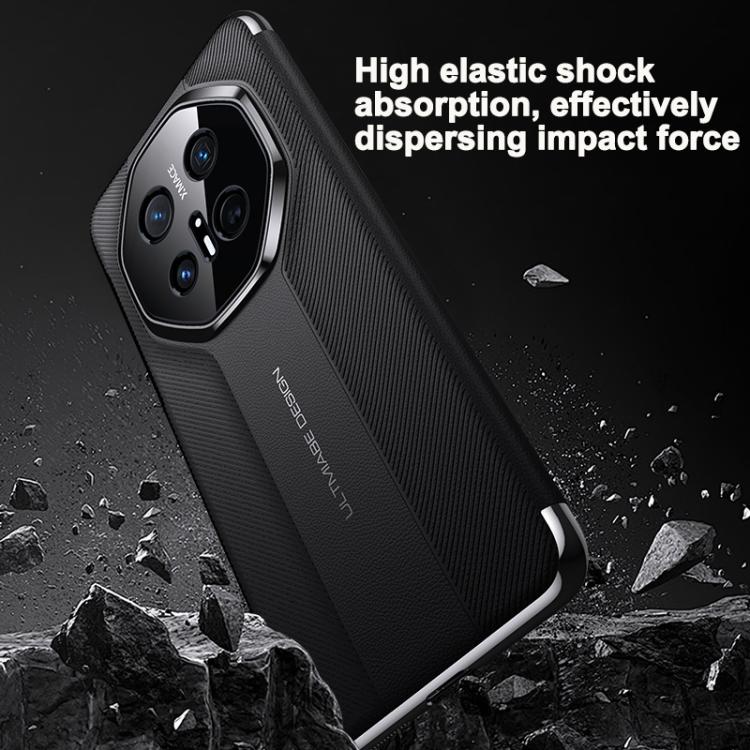 For Huawei Mate 60 Pro Smart View Window Imitation Ultimate Design Phone Case(Red) - Huawei Cases by PMC TechLife | Online Shopping South Africa | PMC TechLife | Buy Now Pay Later Mobicred