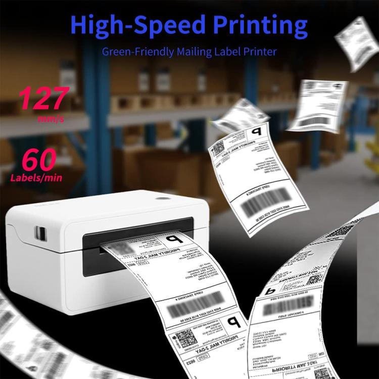 HPRT N41 Computer Version Express Electronic Waybill Printer, Plug:US Plug(White) - Printer by PMC TechLife | Online Shopping South Africa | PMC TechLife | Buy Now Pay Later Mobicred