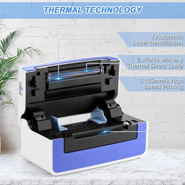 HPRT N51 Computer Version Express Electronic Waybill Printer, Plug:UK Plug(White) - Printer by PMC TechLife | Online Shopping South Africa | PMC TechLife | Buy Now Pay Later Mobicred