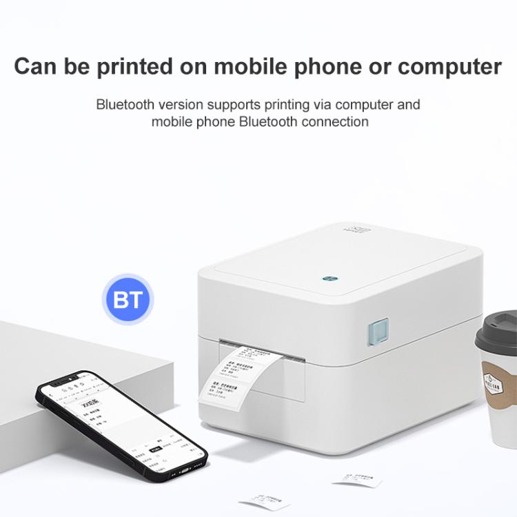 HPRT D35 Bluetooth Version Express Electronic Waybill Printer, Plug:EU Plug(White) - Printer by PMC TechLife | Online Shopping South Africa | PMC TechLife | Buy Now Pay Later Mobicred