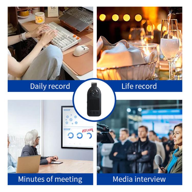 L09 1.33 inch Screen 1080P HD Outdoor Sports Camera Recorder(Black) - Video Cameras by PMC TechLife | Online Shopping South Africa | PMC TechLife | Buy Now Pay Later Mobicred