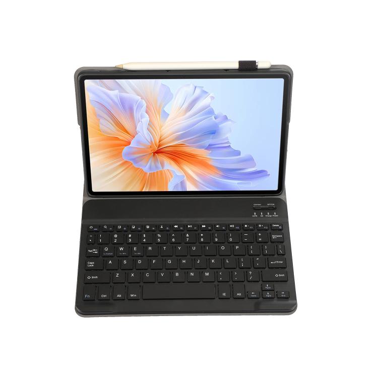 For Honor Pad V9 AH27 Ultra-thin Detachable Bluetooth Keyboard Leather Tablet Case(Black) - free shipping - PMC TechLife - Order now!