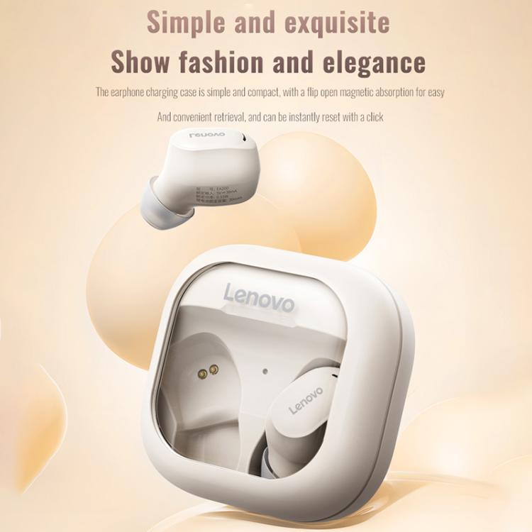 Original Lenovo EA200 In-Ear True Wireless Bluetooth Earphones(Rock White) - free shipping - PMc TechLife - Order now!