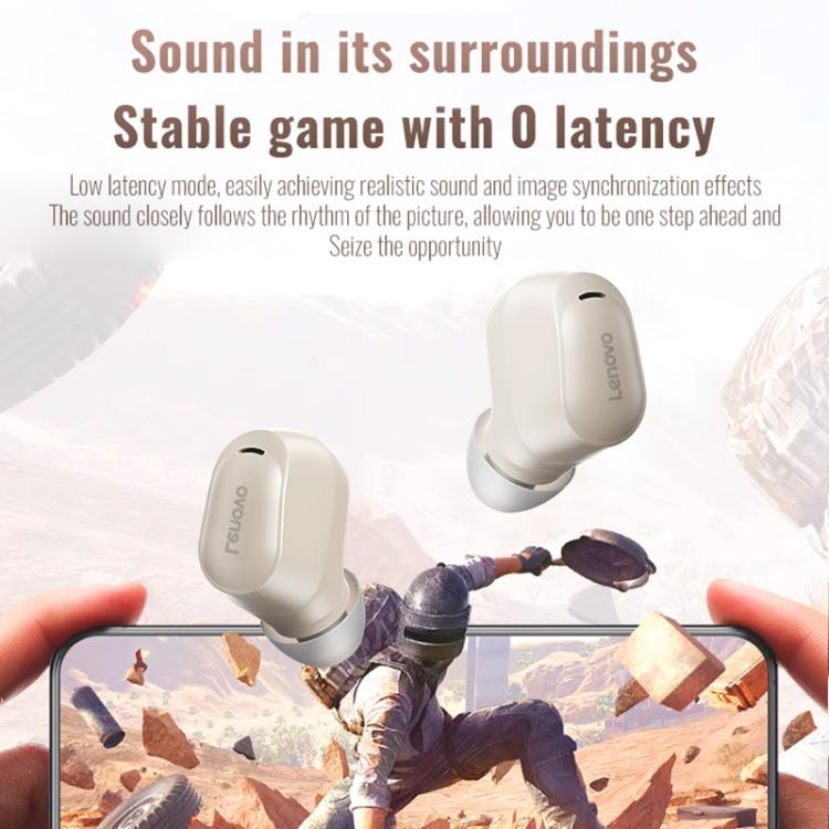 Original Lenovo EA200 In-Ear True Wireless Bluetooth Earphones(Rock White) - free shipping - PMc TechLife - Order now!